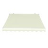 PARAMONDO Gelenkarmmarkise Easy | 3,50 x 2,50 m | Farbe: hellbeige (uni)