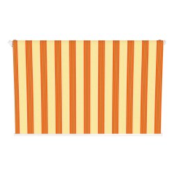 PARAMONDO Gelenkarmmarkise Basic 2000 | 3,50 x 3,00 m | Farbe: sand-orange (Multistreifen)