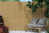 JAROLIFT PVC Sichtschutzmatte / Sichtschutzzaun STANDARD | 140 x 400 cm | bambus