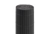 JAROLIFT PVC Sichtschutzmatte / Sichtschutzzaun STANDARD | 100 x 500 cm | grau