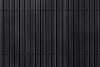 JAROLIFT PVC Sichtschutzmatte / Sichtschutzzaun STANDARD | 120 x 500 cm | grau