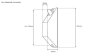 JAROLIFT Mini-Halbeinlaß-Gurtwickler weiss ohne Gurt (081401)