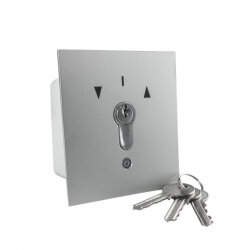 GEBA Schlüsselschalter / -taster inkl. 3 Schlüssel (AP...