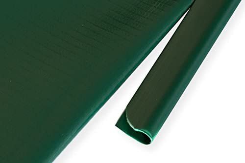 Schienen PVC Clips Klemmhalter 4 RAL-Farben hier grün 100 Befestigungsclips 