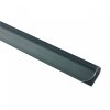 JAROLIFT 25x Befestigungsclips für Sichtschutzstreifen PVC, grau