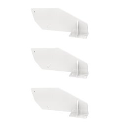 Dachsparrenhalterung für Gelenkarmmarkise Basic 2000 | weiß (3er Set)