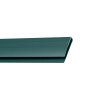 JAROLIFT PVC Abdeckprofil / Abschlussleiste für Sichtschutzmatten | 3 m, grün
