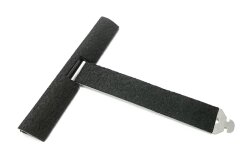 JAROLIFT Stahlbandaufhänger / Sicherungsfeder Uni (Mini & Maxi) mit Kratzschutz (VPE nach Wahl)