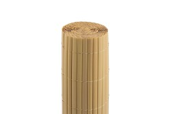 casmartis PVC Sichtschutzmatte PREMIUM | 90 x 900cm (3 x 3m), bambus