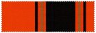 orange-schwarz (Multistreifen)